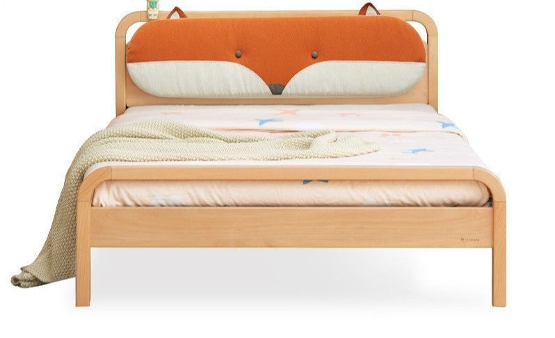 Beech solid wood kids bed