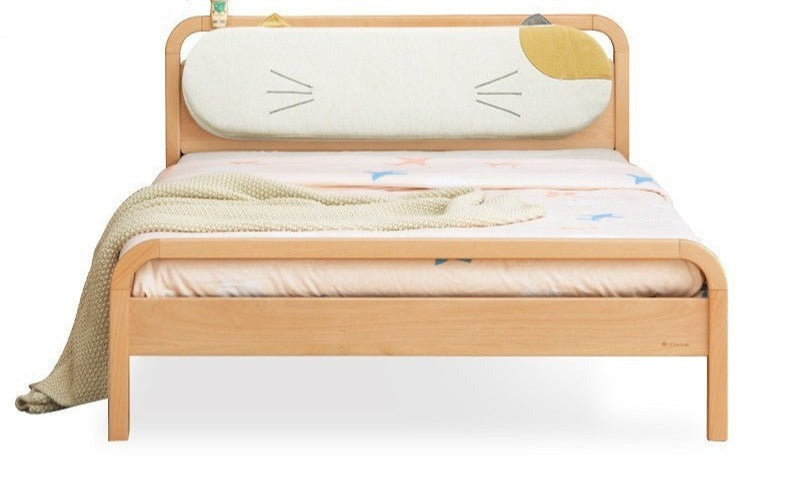 Beech solid wood kids bed