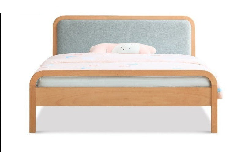 Beech solid wood kids bed