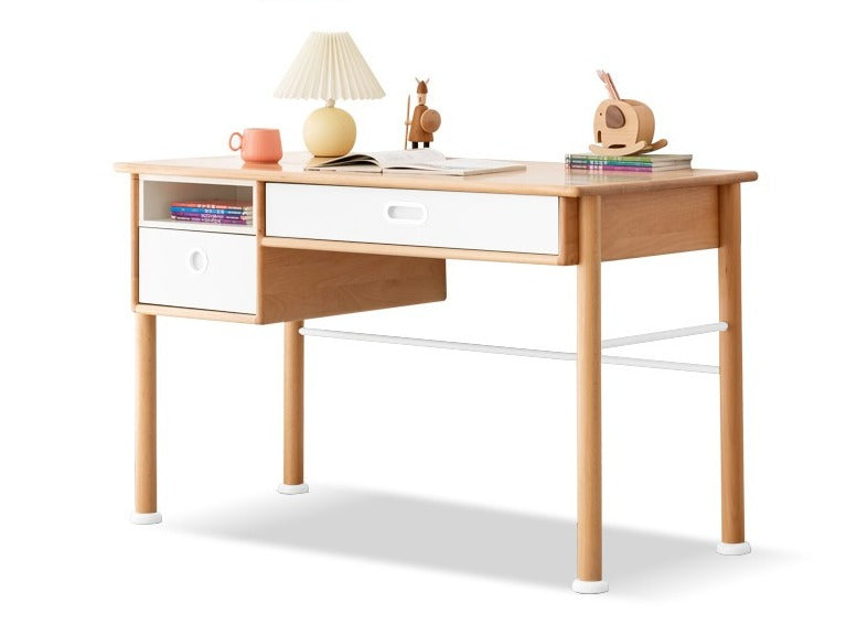 Multi-functional colorful study desk with storage"