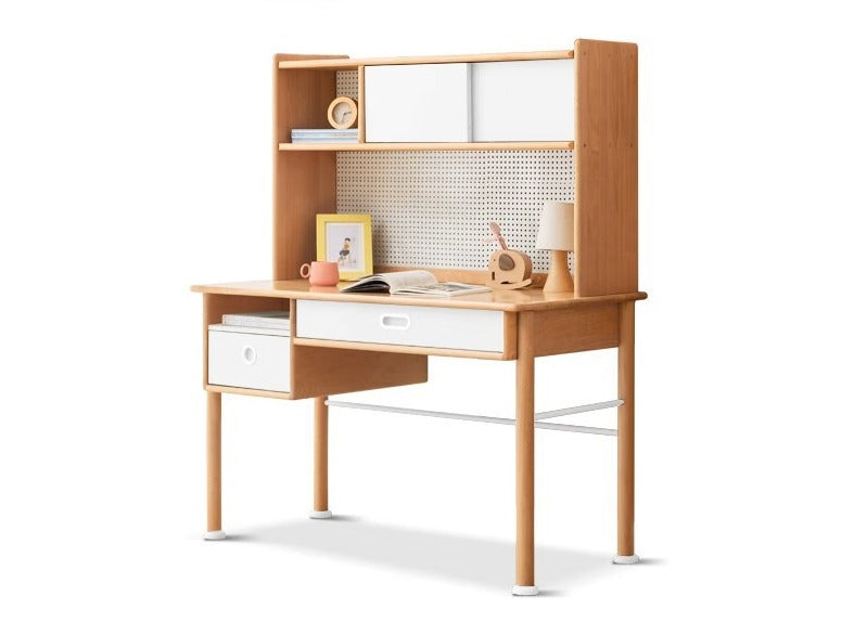 Multi-functional colorful study desk with storage"