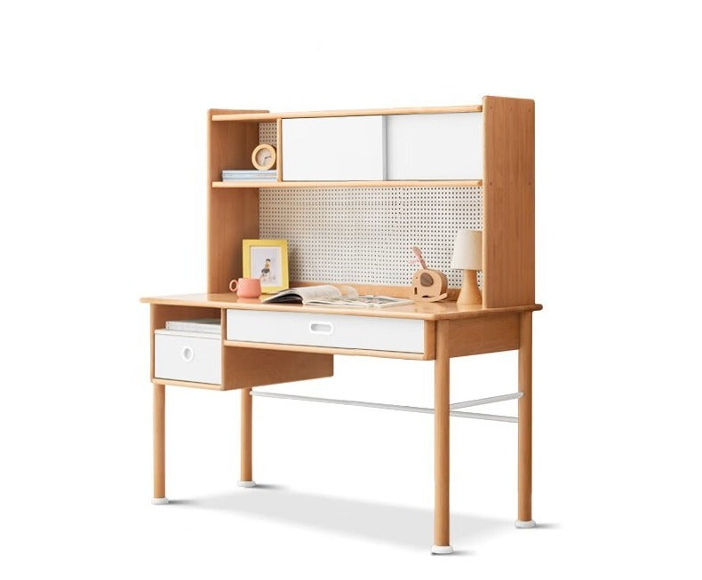Multi-functional colorful study desk with storage"