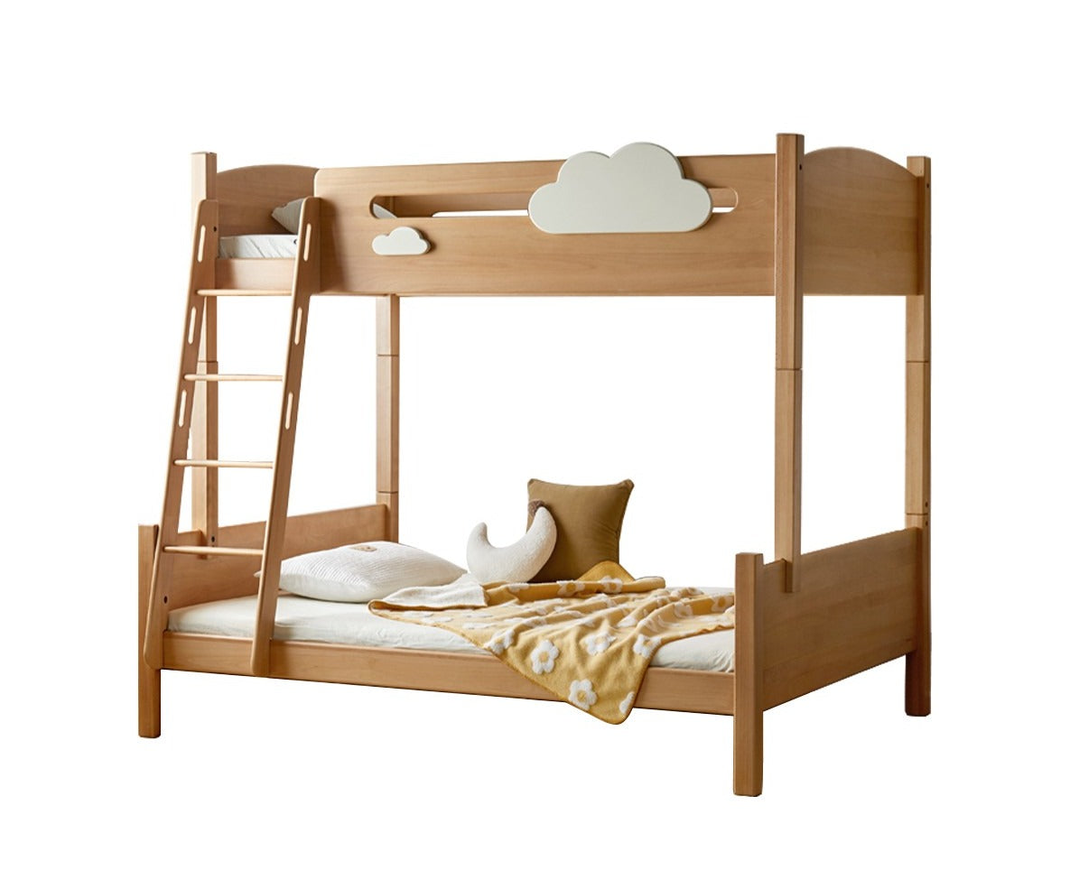 Oak solid wood Multi-functional Bunk Bed.