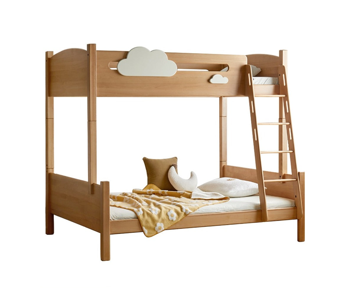 Oak solid wood Multi-functional Bunk Bed.