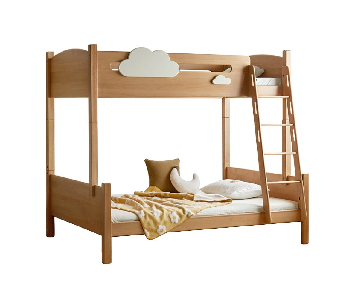 Oak solid wood Multi-functional Bunk Bed.