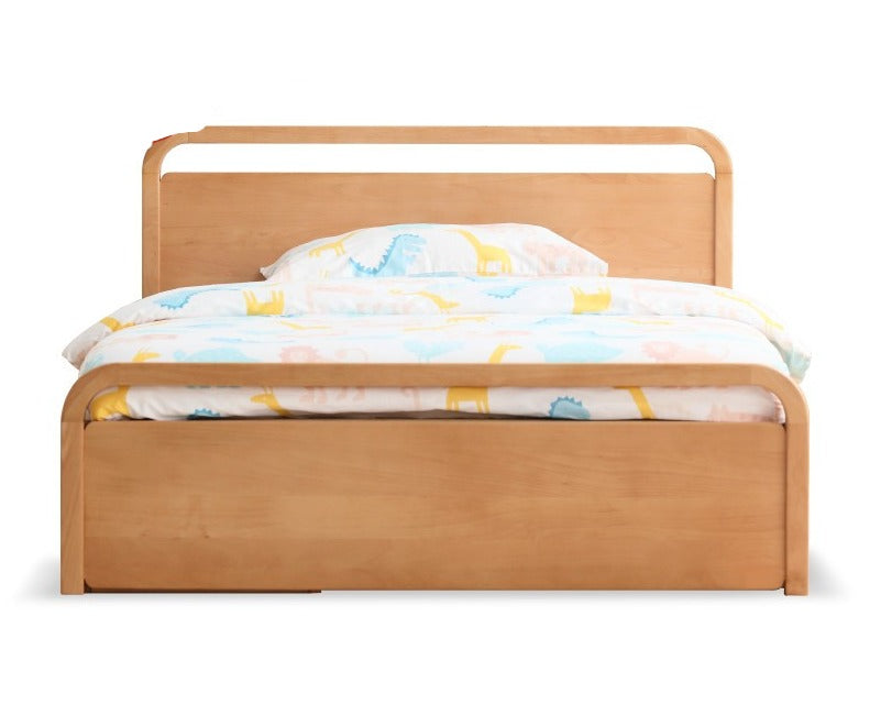 Beech solid wood Multi-functional with storage box bed<
