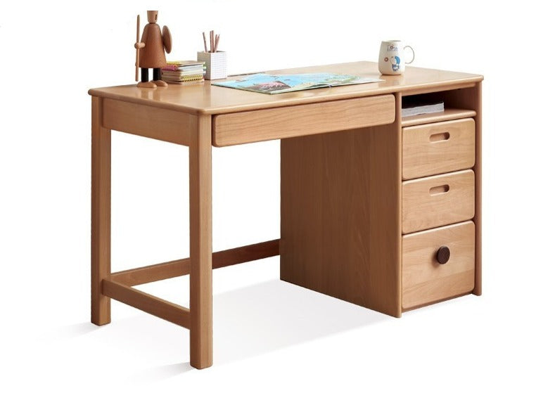 Beech Solid Wood Combination Simple Kids Desk