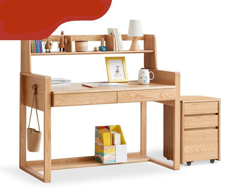 Desk can be lifted and adjusted Beech solid wood