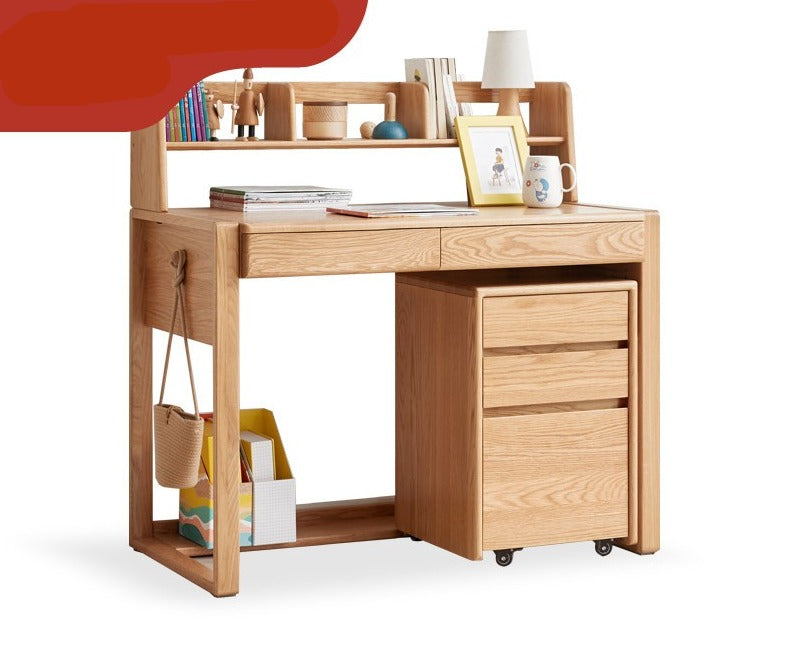 Desk can be lifted and adjusted Beech solid wood