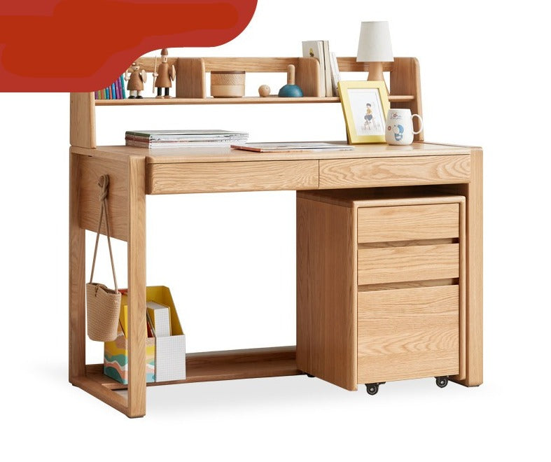 Desk can be lifted and adjusted Beech solid wood