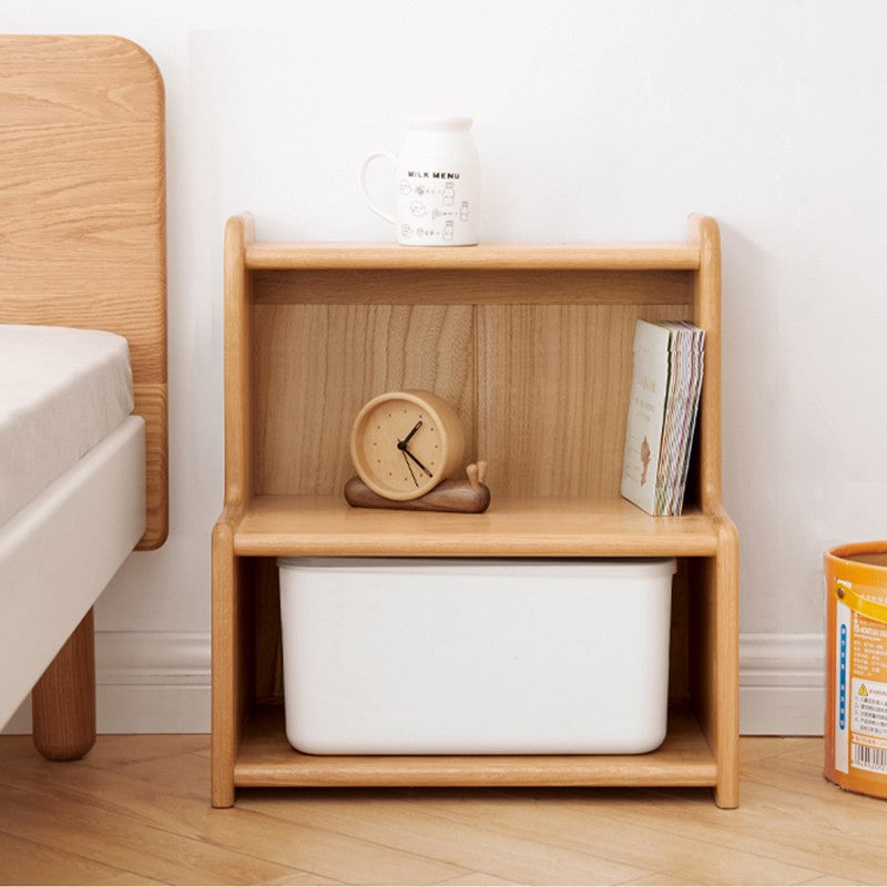 Oak, Beech Solid Wood Small Footstool