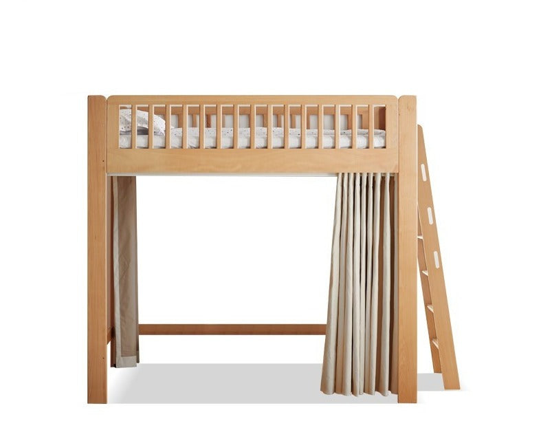 Loft bed Beech solid wood