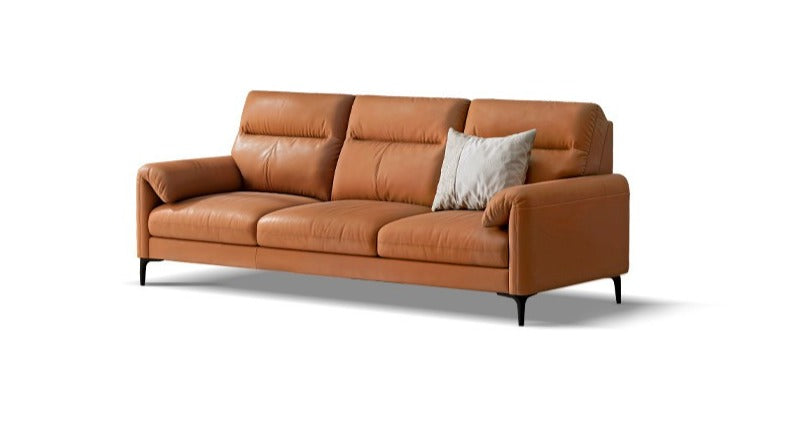 Luxury first layer cowhide sofa"