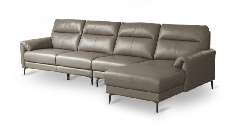 Luxury first layer cowhide sofa"