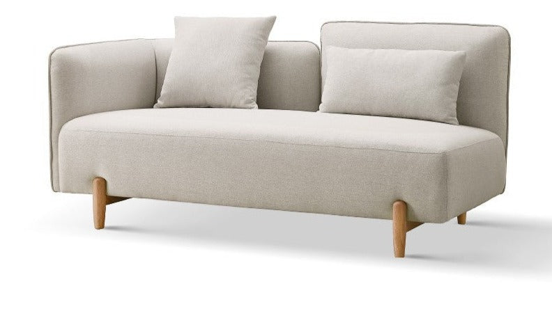 Fabric Sofa Beech Solid Wood.