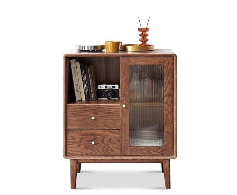 Side cabinet Oak solid wood"