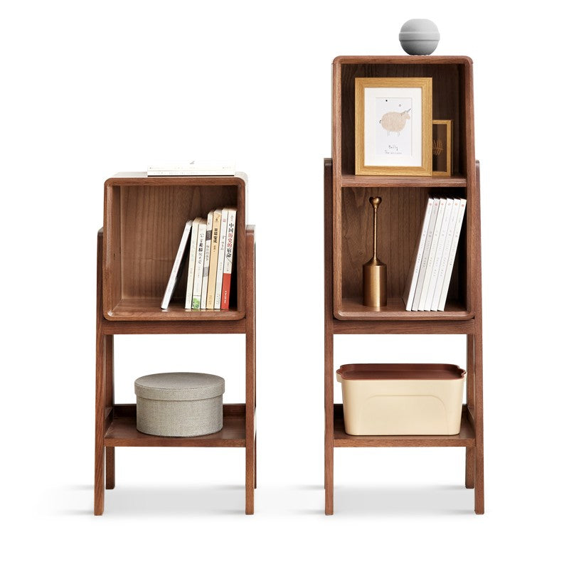 Oak Solid Wood Rack Nordic Side Cabinet.