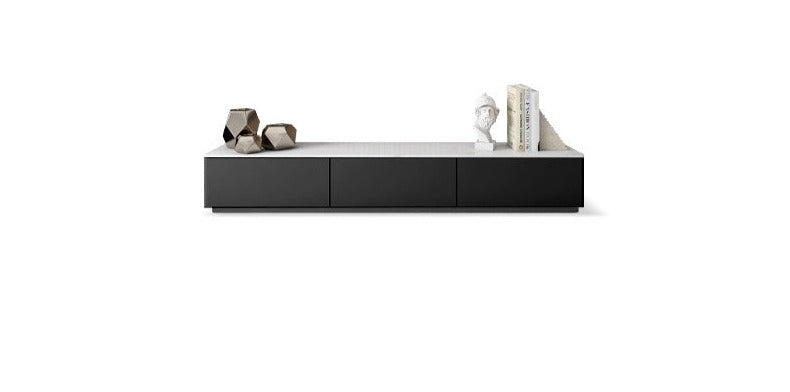 Rock slab TV stand Poplar solid wood*