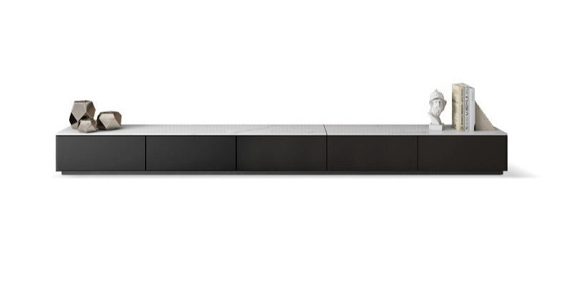 Rock slab TV stand Poplar solid wood*