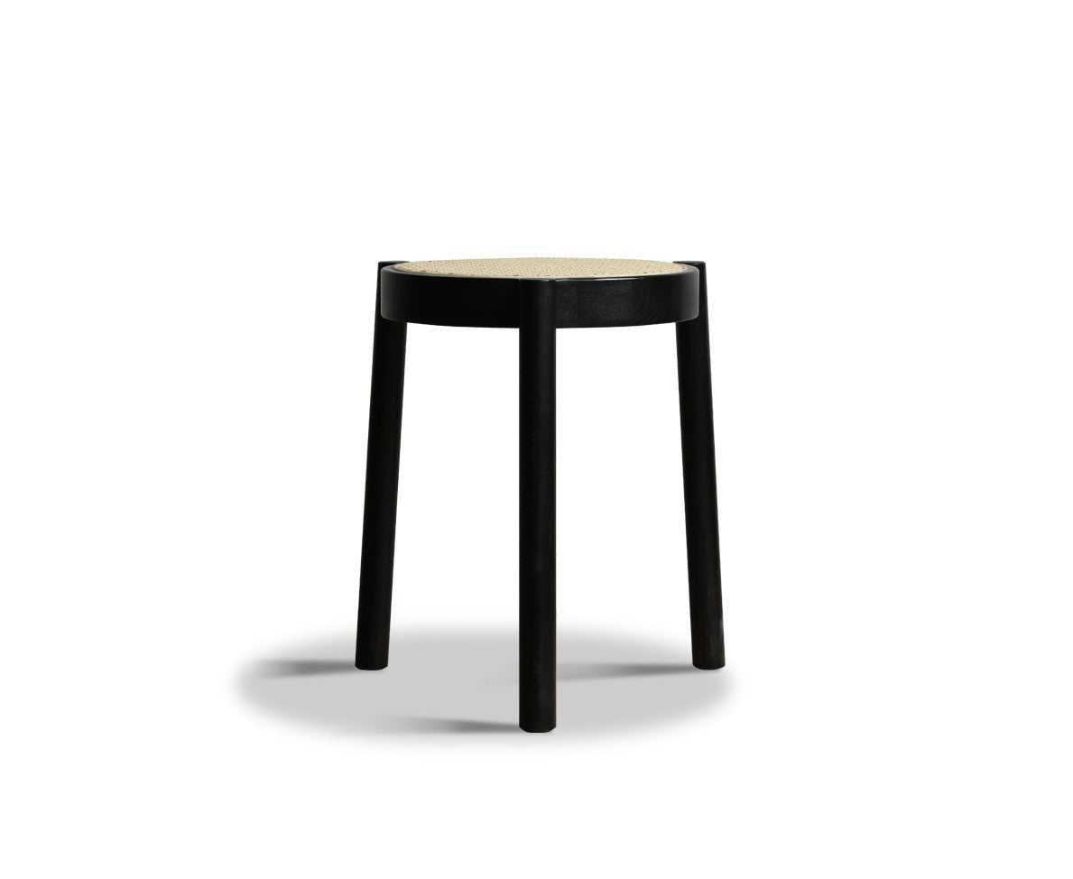 Oak Round Solid Wood Stool