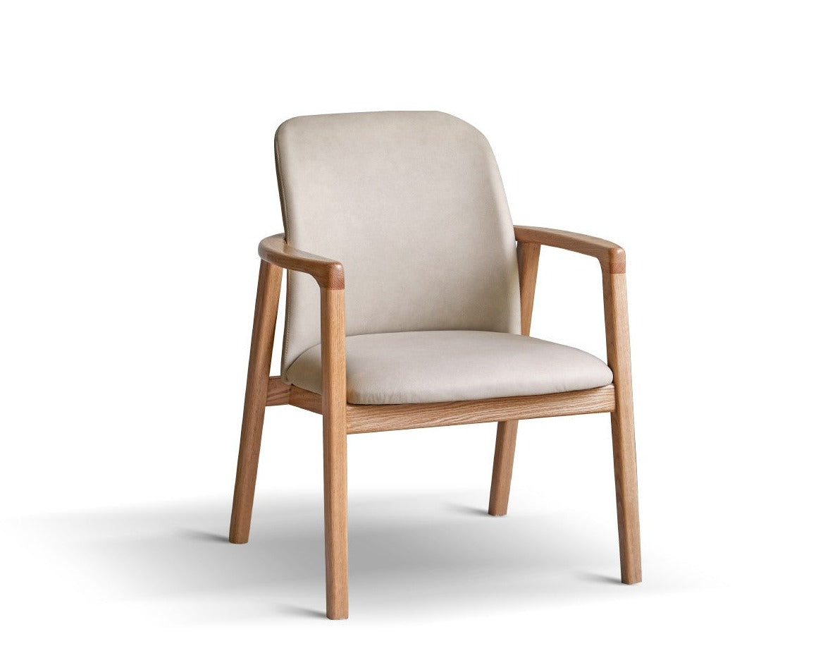 Technology cloth Chair Oak solid wood*
