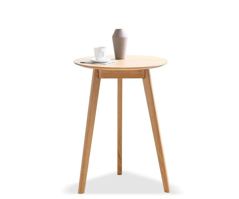 Side table Oak solid wood"