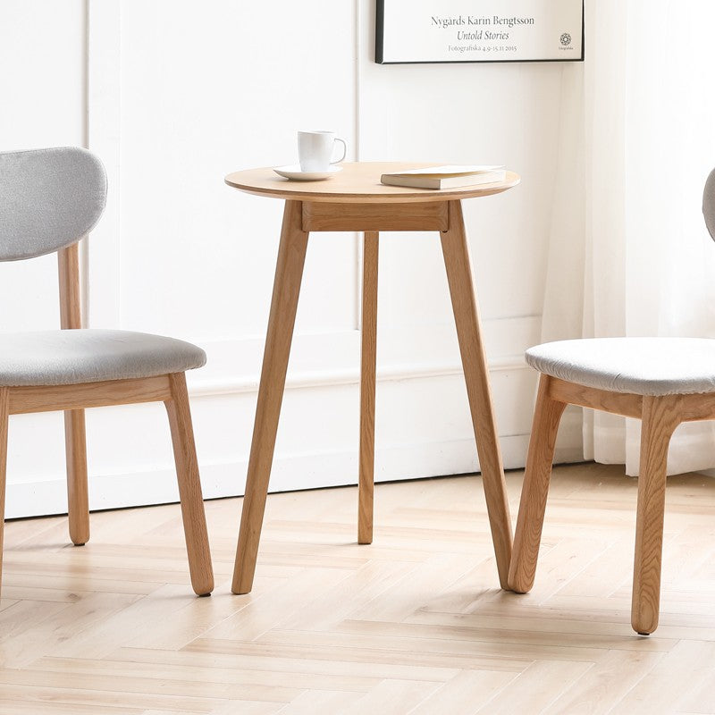 Side table Oak solid wood"