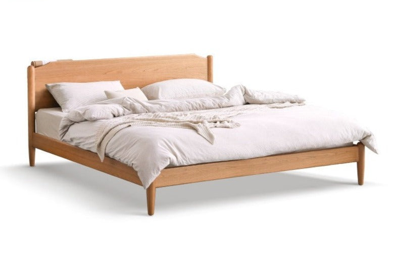 Cherry Solid Wood Bed