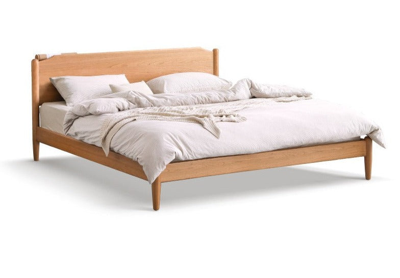Cherry Solid Wood Bed