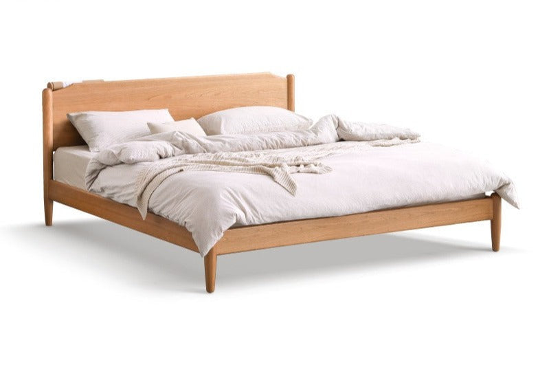 Cherry Solid Wood Bed