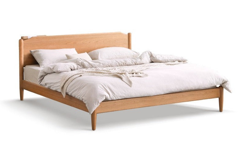 Cherry Solid Wood Bed