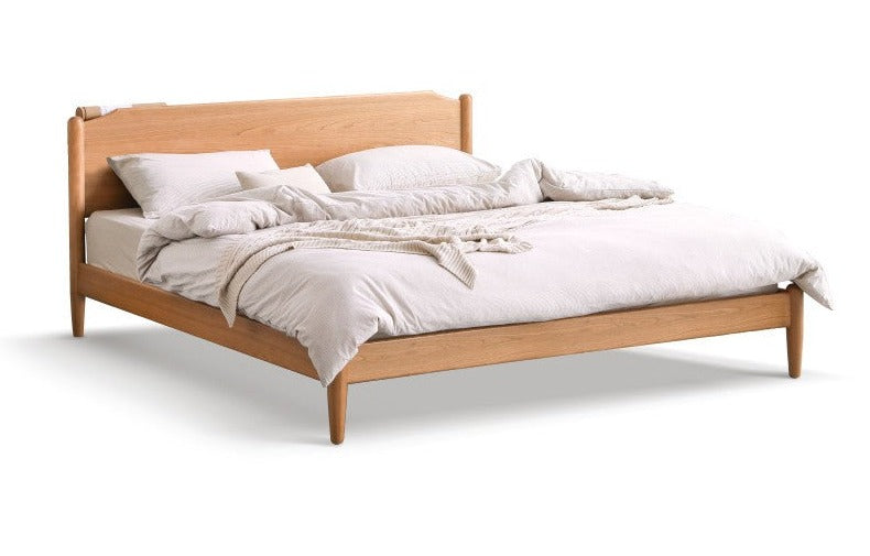 Cherry Solid Wood Bed