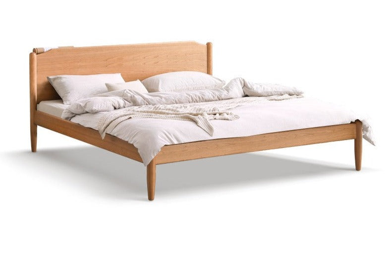 Cherry Solid Wood Bed