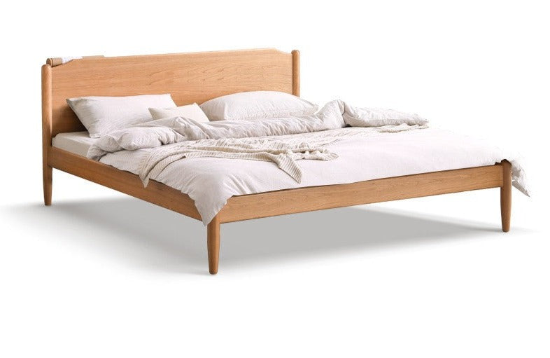 Cherry Solid Wood Bed