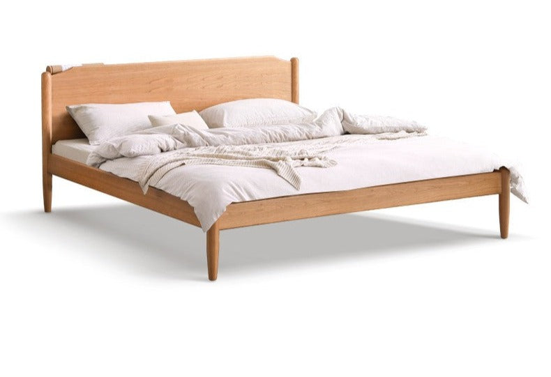 Cherry Solid Wood Bed