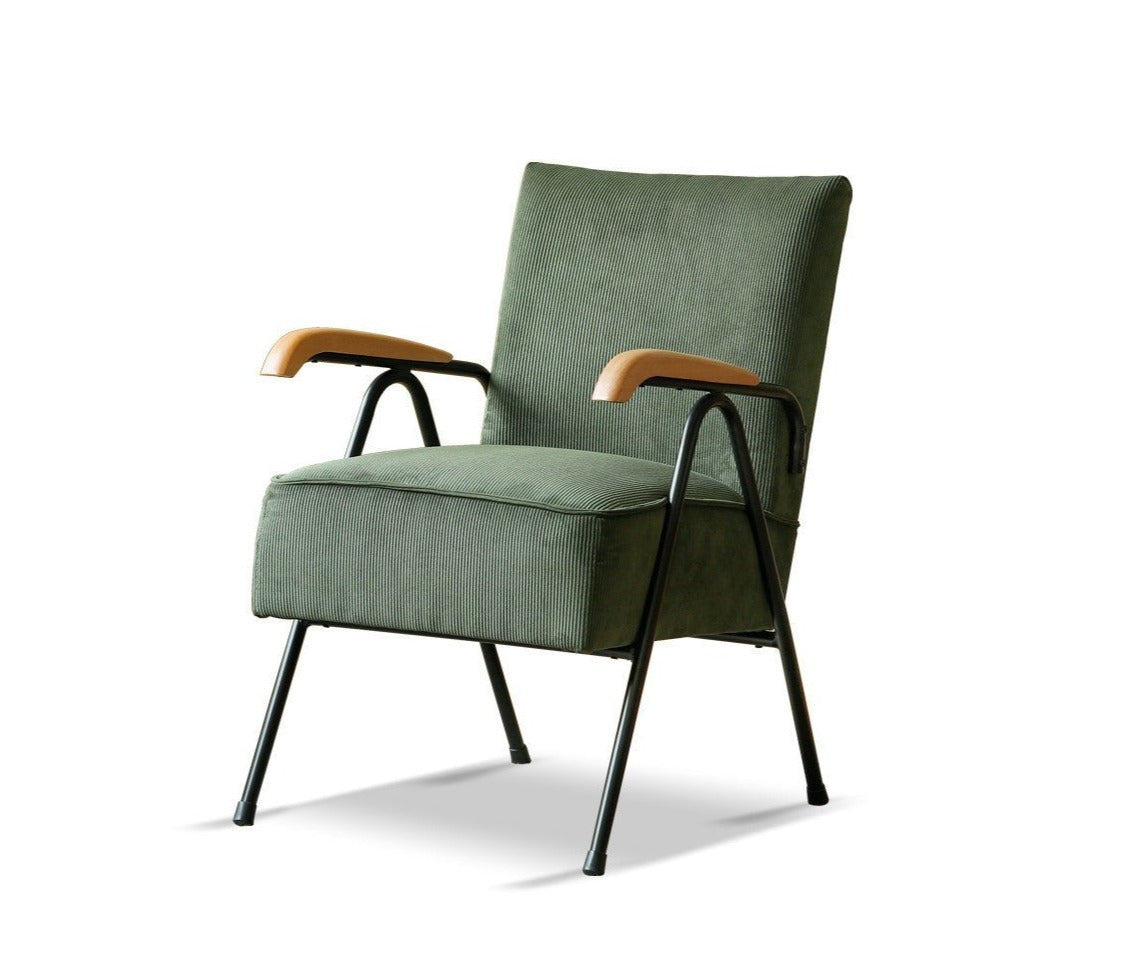 Fabric Sofa Chair Retro Leisure Chair