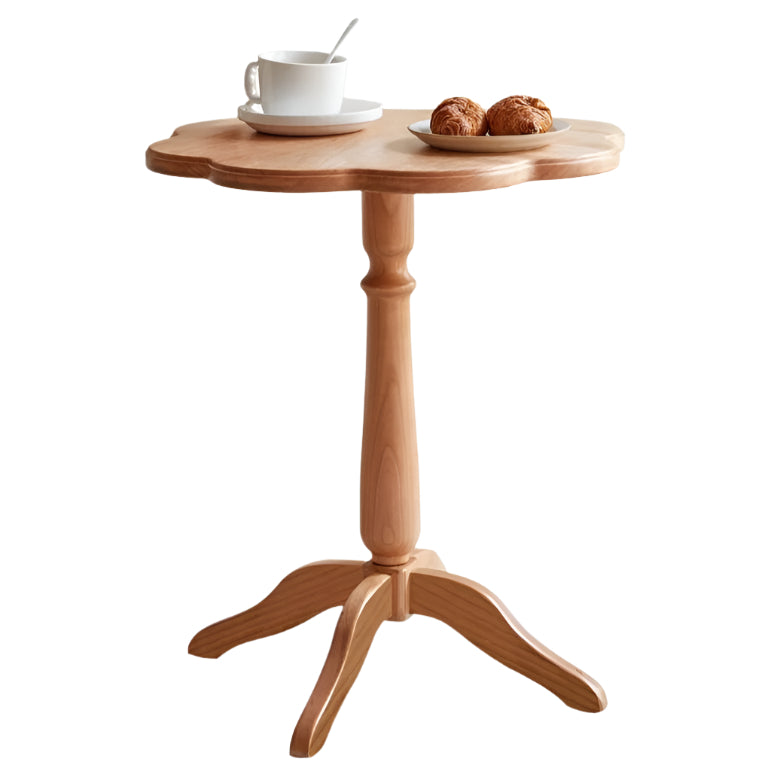 Cherry, Poplar Solid Wood Retro Side Table