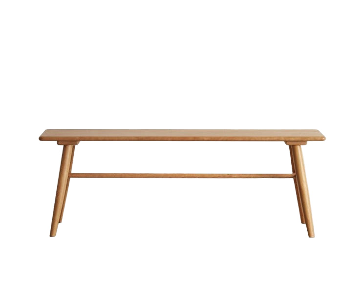 Cherry Solid Wood Bedside Long Bench