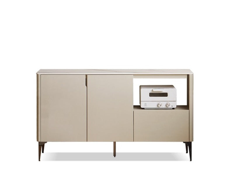 Sideboard Ash solid wood slate top"