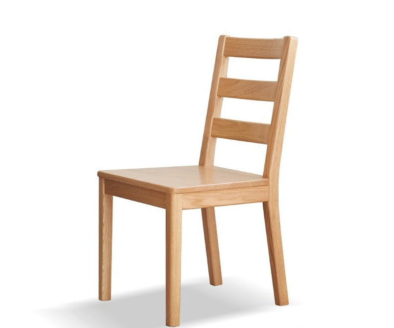 2 pcs set-Dining Chair Oak solid wood-