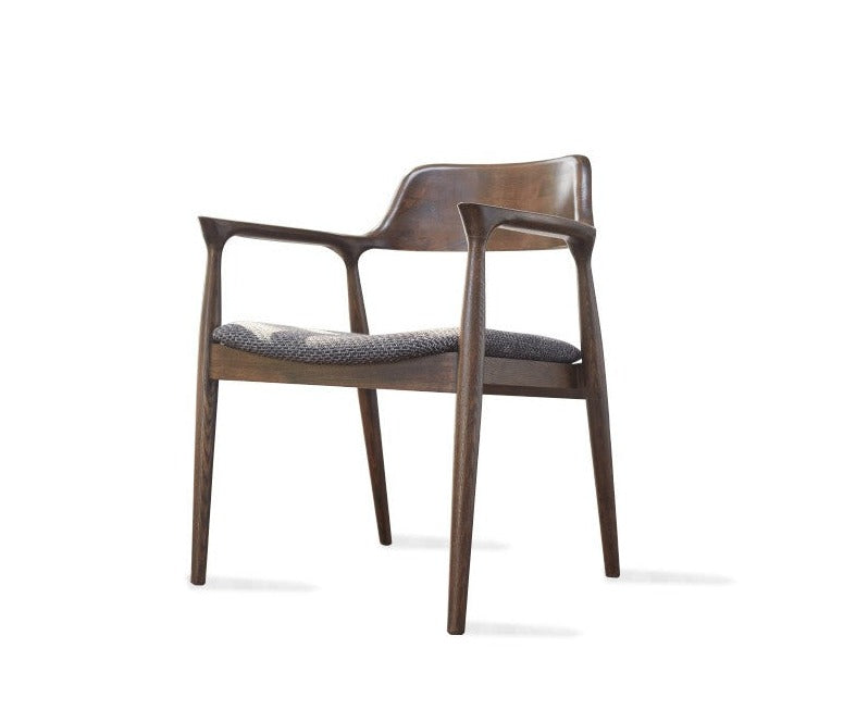 Elegant Armchair Ash solid wood+