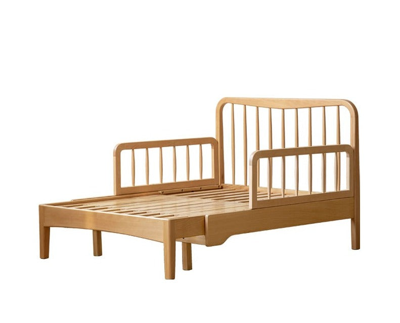 Beech, Oak solid wood Whispering Telescopic Bed<