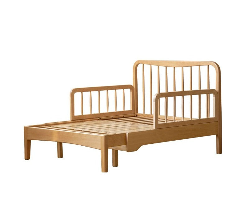 Beech, Oak solid wood Whispering Telescopic Bed<