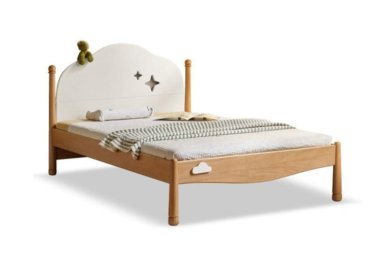 Beech solid wood Kids bed multi-functional bunk bed<