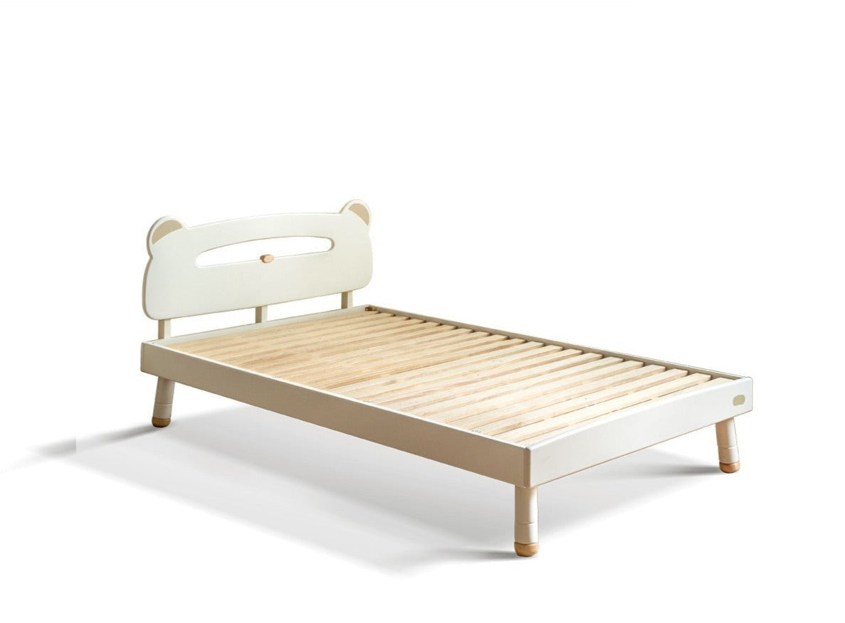 Poplar solid wood Little White Bear kids Bed<