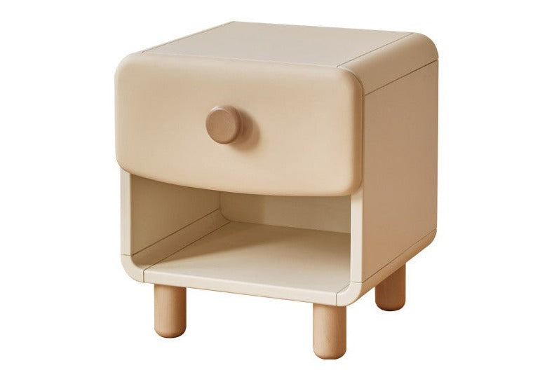 Kids nightstand birch solid wood l