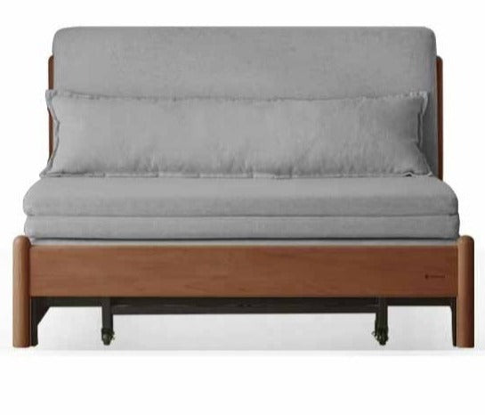 Beech Solid Wood Sofa Bed, Sleeper Sofa.