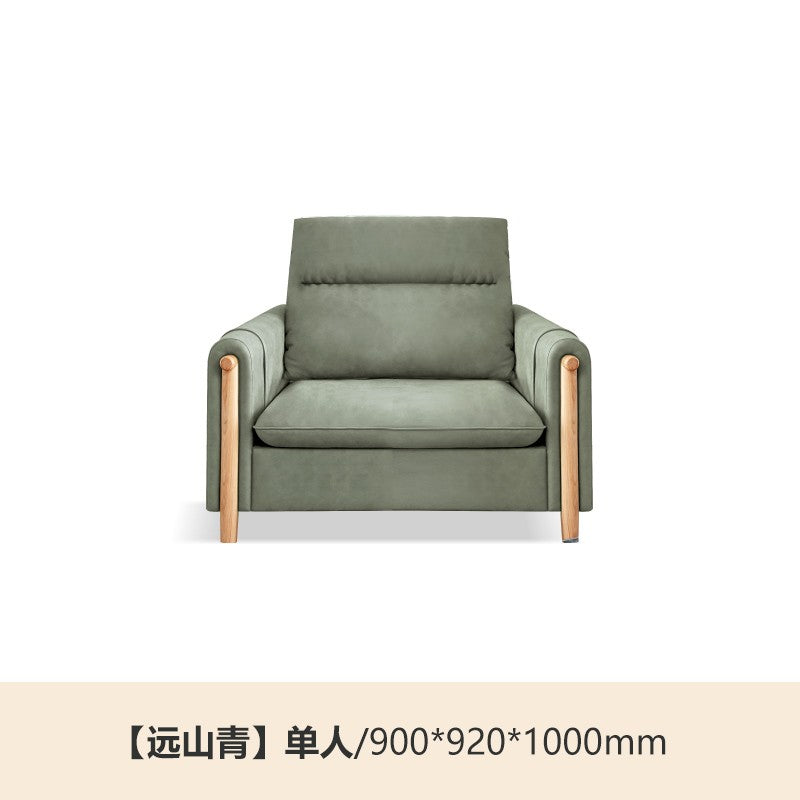 Lux technology green fabriс sofa"