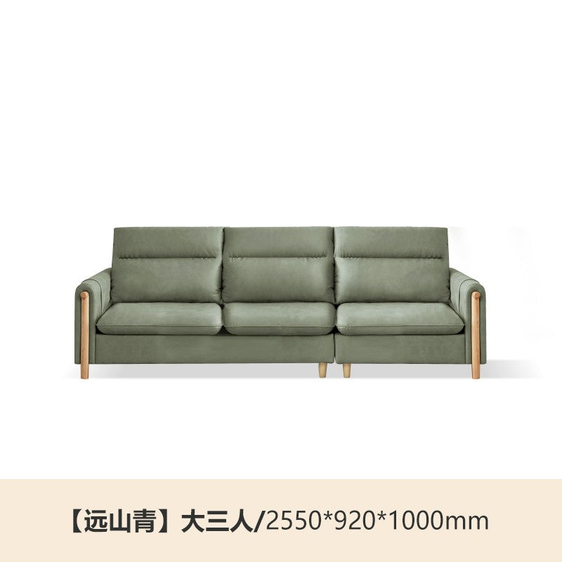 Lux technology green fabriс sofa"