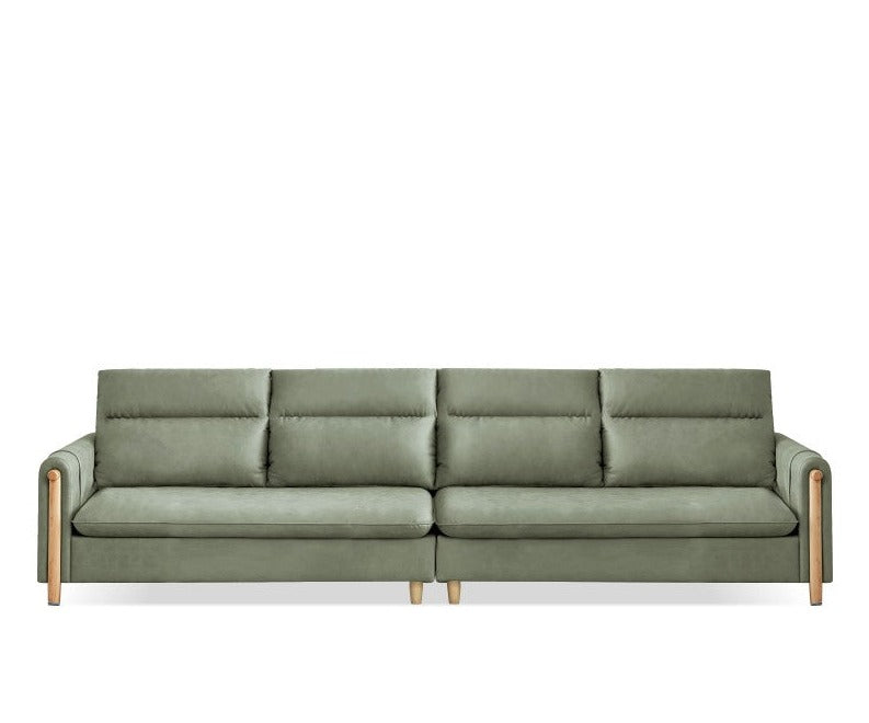Lux technology green fabriс sofa.